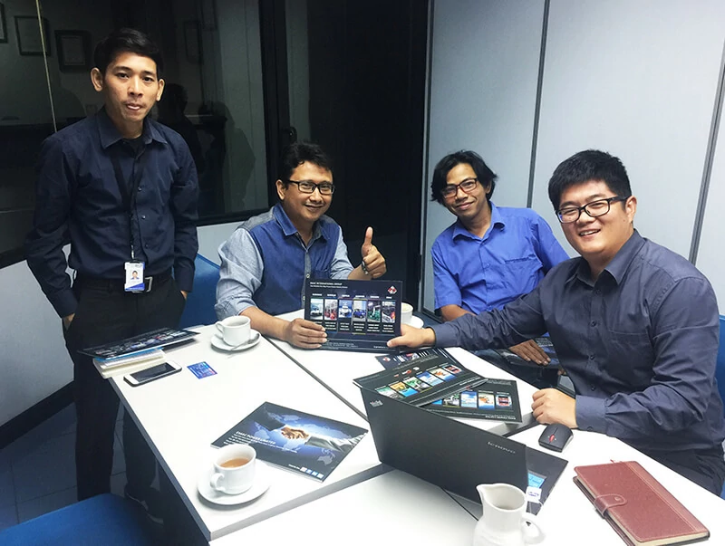 EMAC Visiting Indonesia Customer 800x603